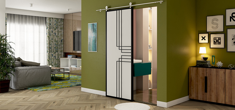 sliding bathroom door installation in St. Catharines
