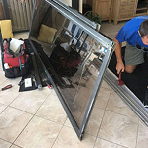 sliding glass door frame repair St. Catharines